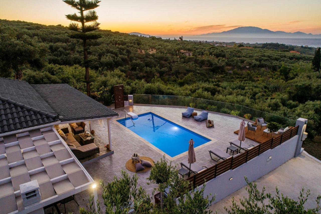 Villa Venia - Cozy Escape With Scenic Sew View, By Zantewize Tragaki Exterior foto
